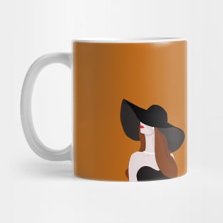 Woman in Black  | Woman Portrait Mug